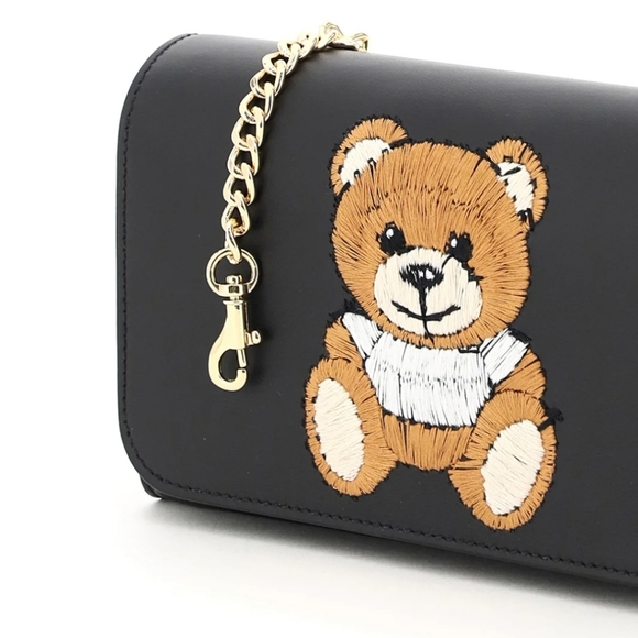 MoschinoMoschino Teddy Bear Mini Chain crossbody/Clutch Bag - Picture 3 of 14
